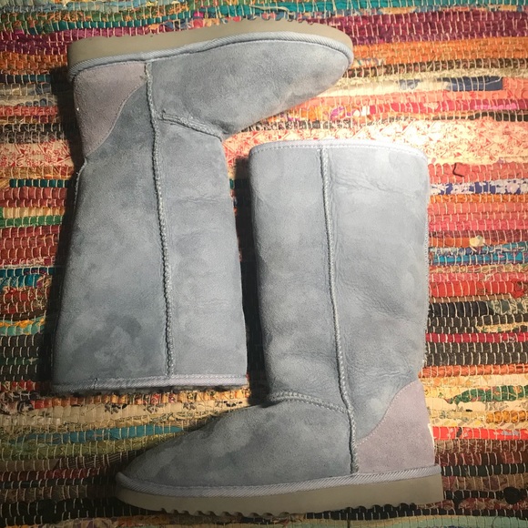 UGG Shoes - UGG Classic Tall Light Blue Boots